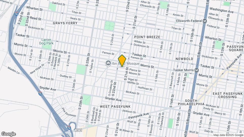 2124 Pierce St Map and Location Details