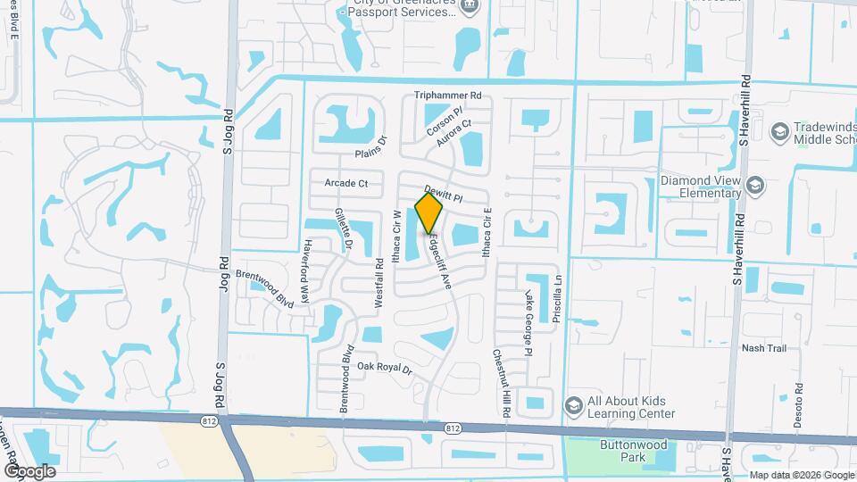 5484 Thurston Ave Map and Location Details