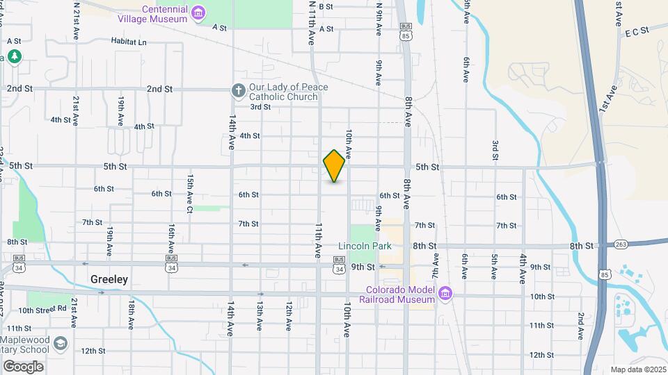 Greeley Place Senior Apartments Map and Location Details