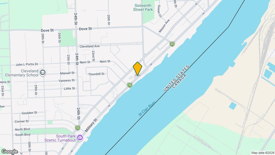 Arbors at St Clair Apartments Map and Location Details