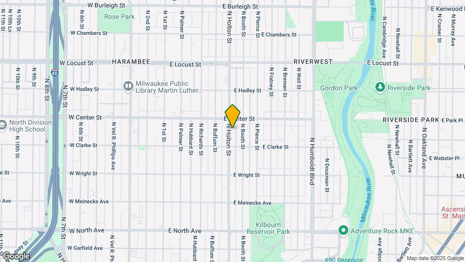 2640 N Holton St Map and Location Details