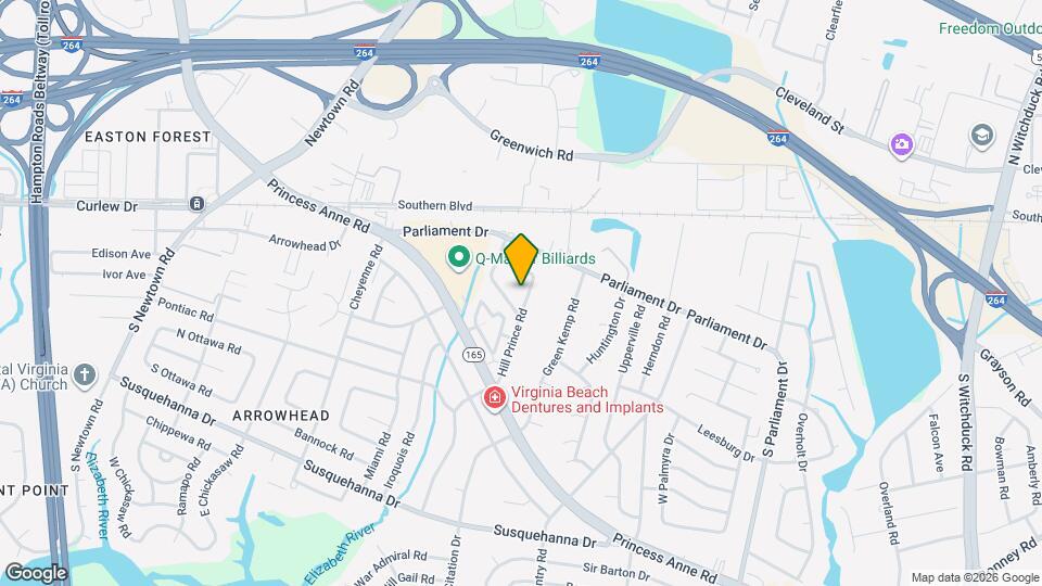 143 Hill Prince Rd Map and Location Details