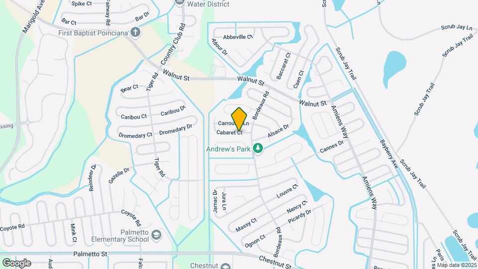 808 Cabaret Ct Map and Location Details
