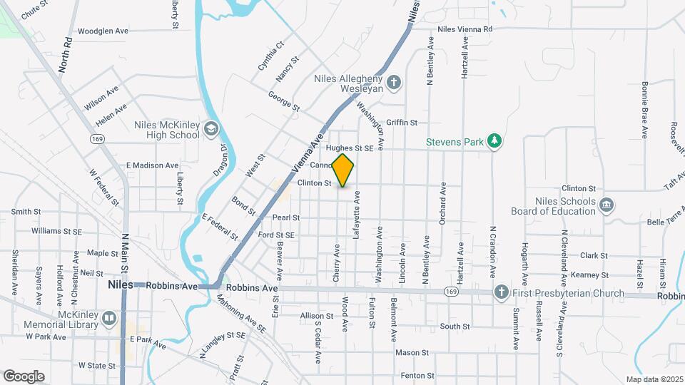 413 Cherry Ave Map and Location Details