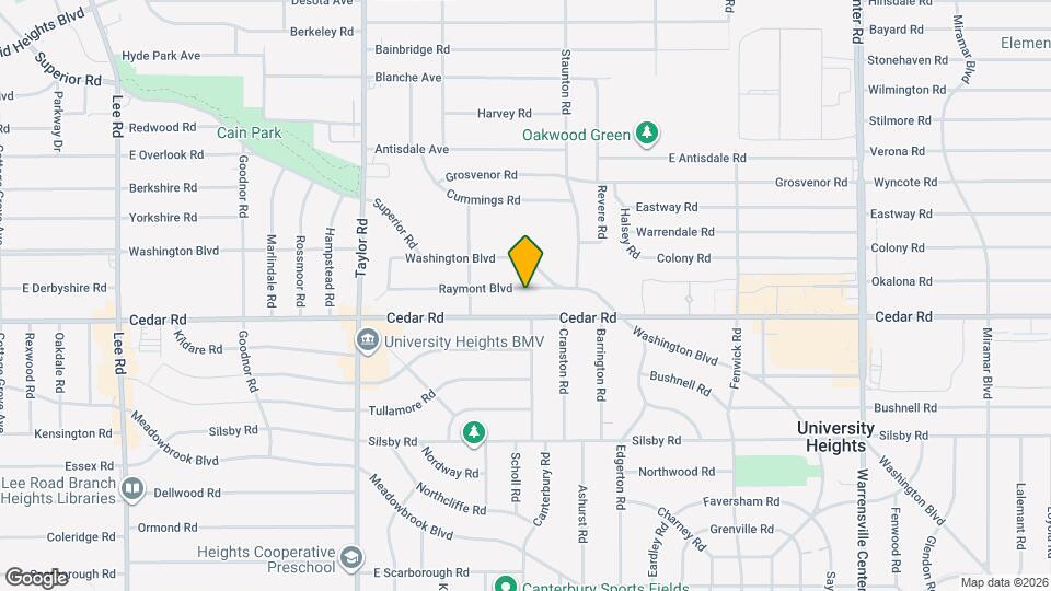 3630 Raymont Blvd Mapa y Detalles de la Ubicación