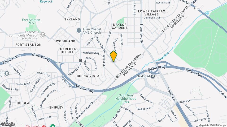 3107 Naylor Rd Map and Location Details