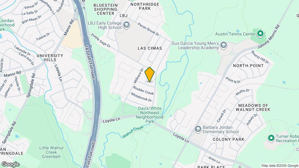 5802 Brook Valley Dr Map and Location Details
