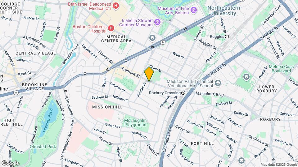 1530 Tremont St, Unit 2 Map and Location Details