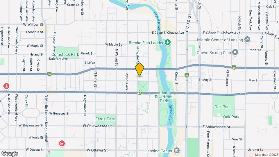 800-802 N Capitol Ave Map and Location Details