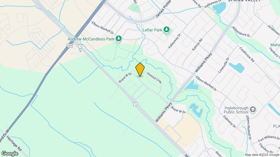 393 Royal W Dr Map and Location Details