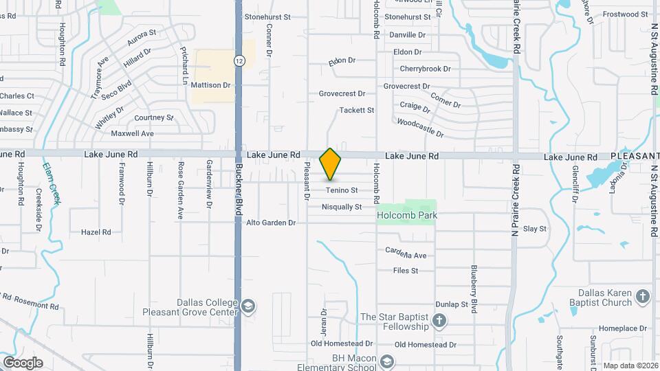 8335 Tenino St Map and Location Details