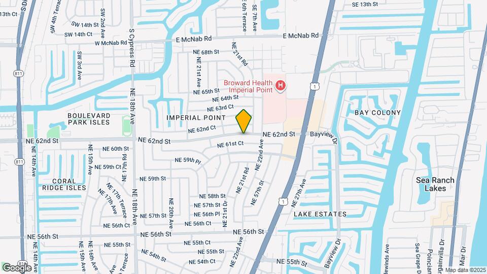 2172 NE 62nd St Map and Location Details