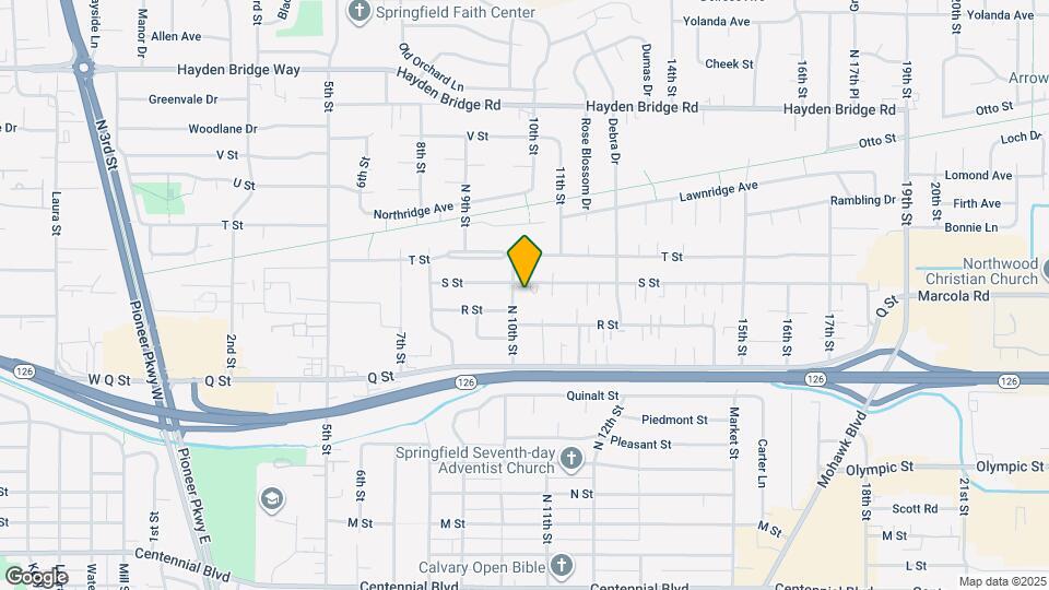 1955 10th St Map and Location Details