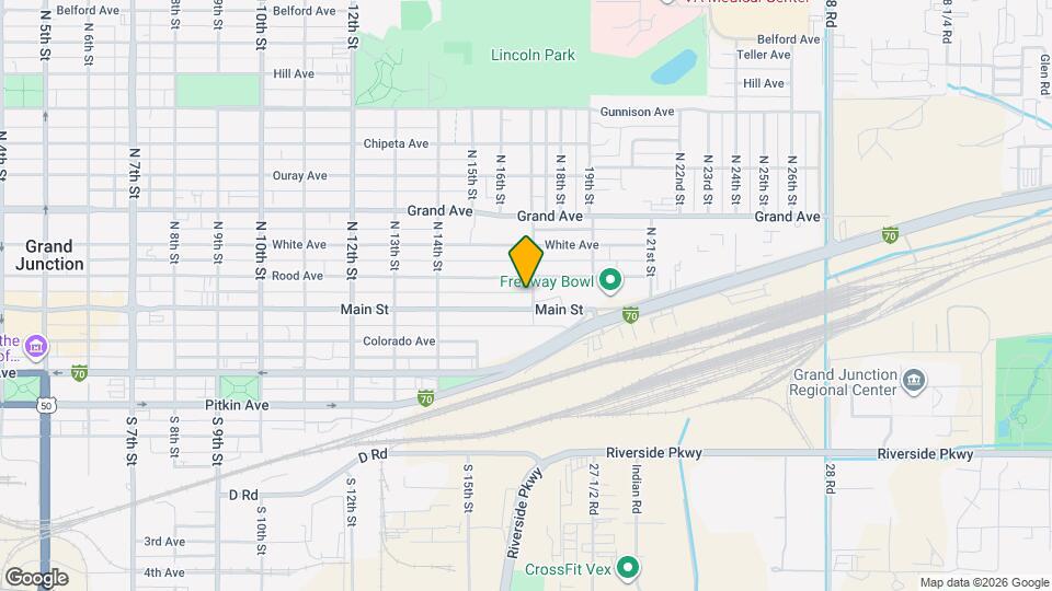 125 N 17th St, Unit A Map and Location Details