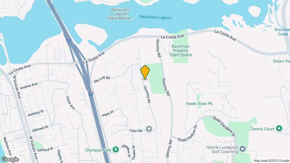1729 Gascony Rd Mapa y Detalles de la Ubicación