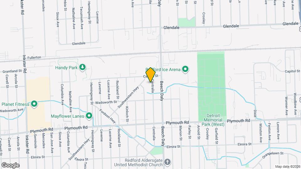 12107 Centralia Map and Location Details