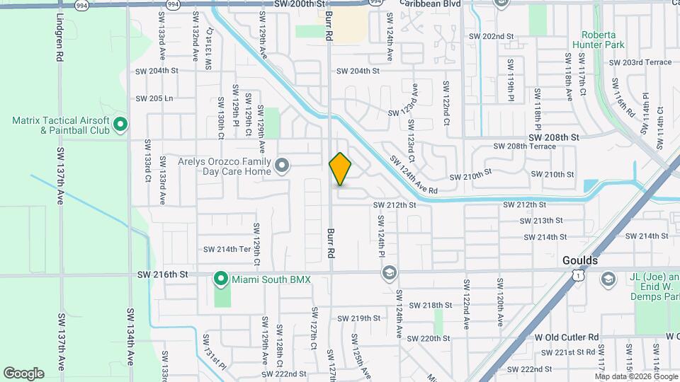 12636 SW 211th St, Unit 2 Map and Location Details