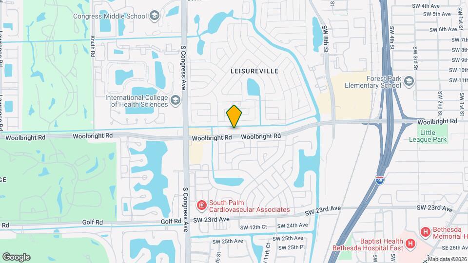 2141 Woolbright Rd Map and Location Details