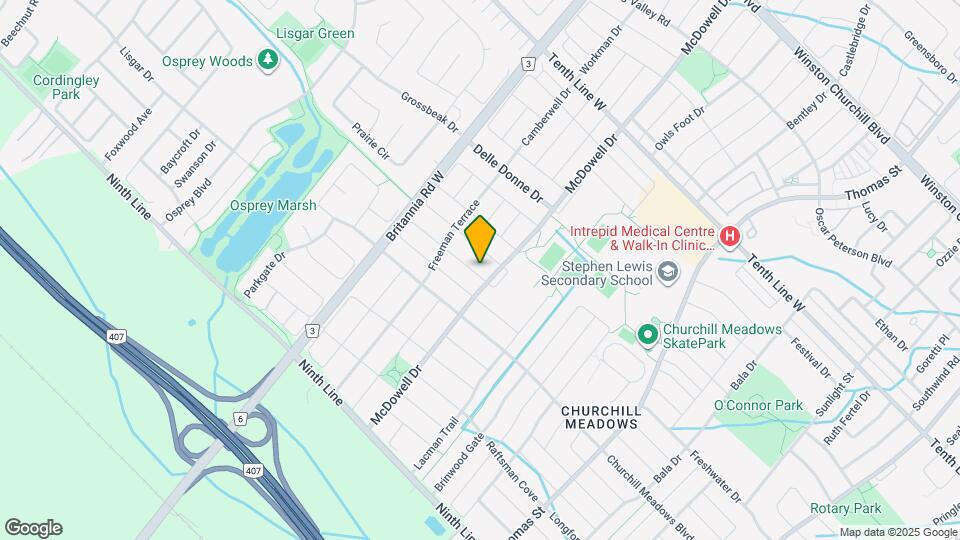 5861 Cozumel Dr Map and Location Details