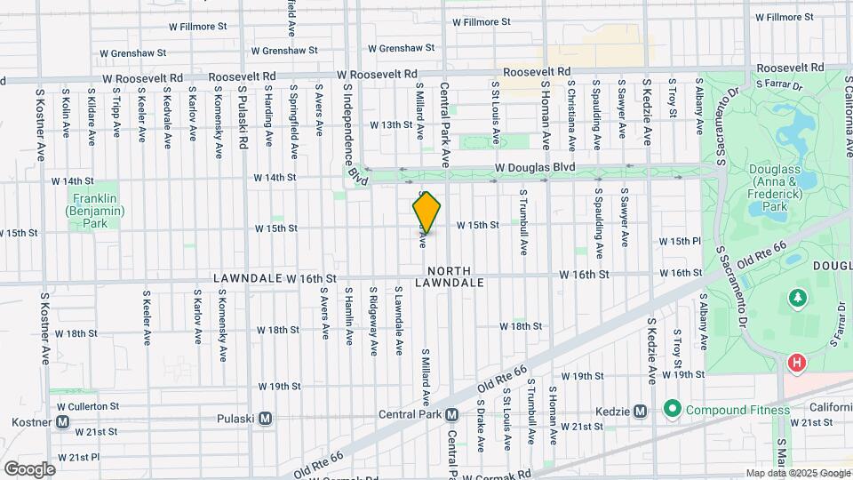 1515 S Millard Ave Mapa y Detalles de la Ubicación