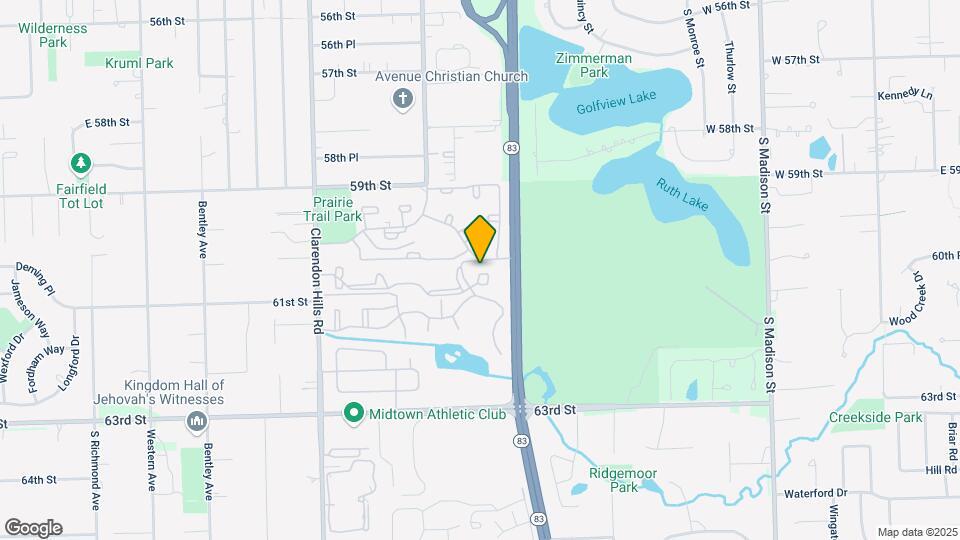 6099 Knoll Wood Rd Map and Location Details