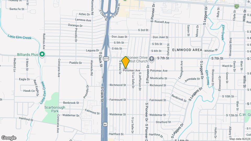 4735 Potomac Ave Map and Location Details