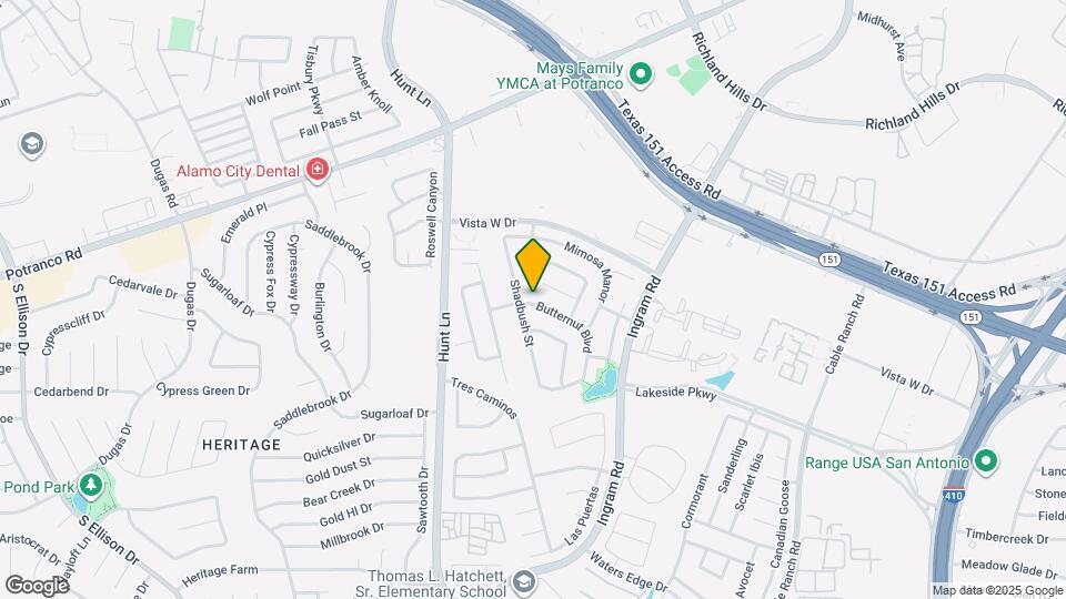 210 Butternut Blvd Map and Location Details