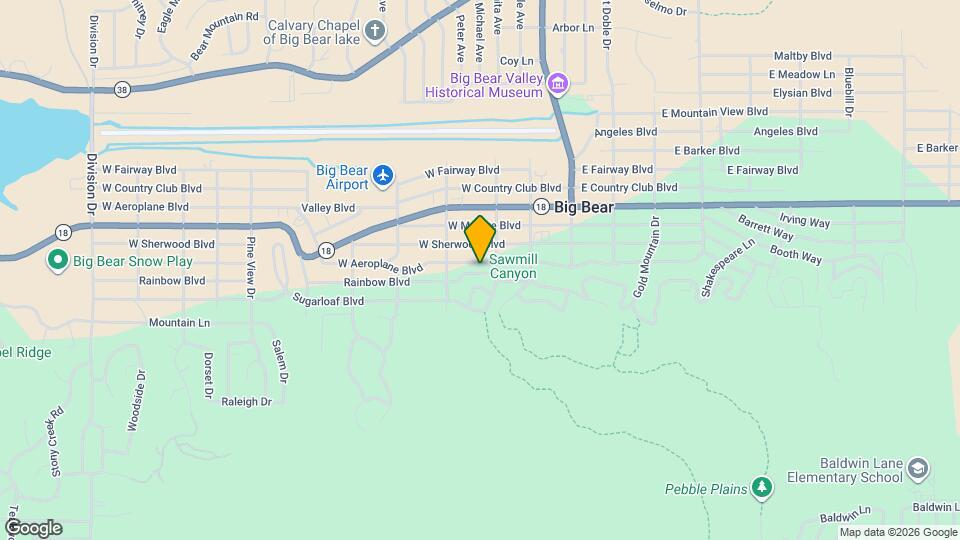 314 W Aeroplane Blvd Map and Location Details