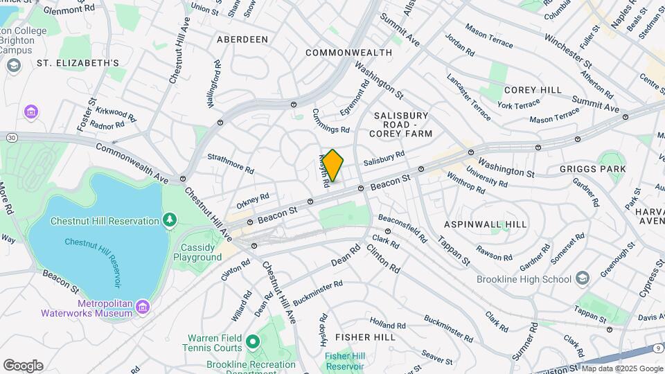 1808 Beacon St Map and Location Details