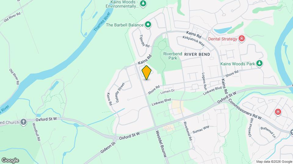 2040 Shore Rd Map and Location Details