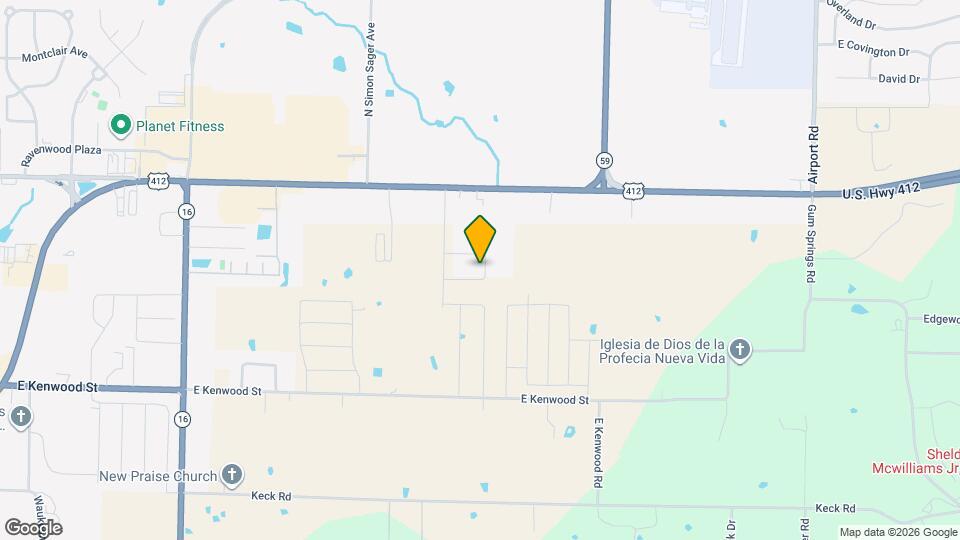 5000 Thomas St Map and Location Details