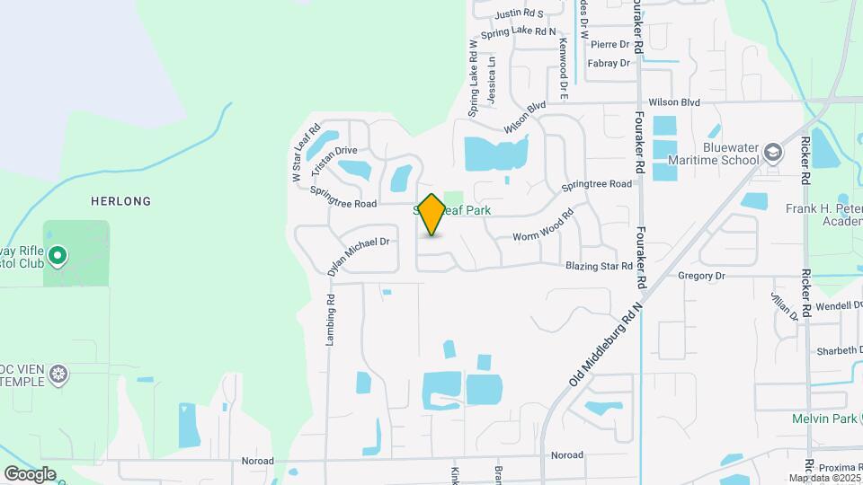 8502 Starbrite Court Map and Location Details