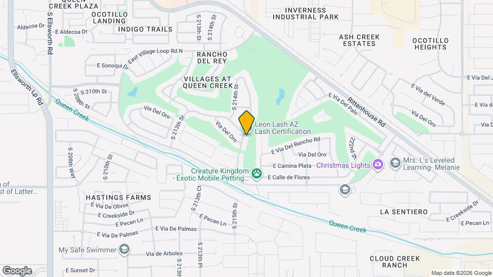 23189 S 215th St Map and Location Details