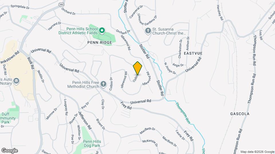 395 Collins Dr Map and Location Details