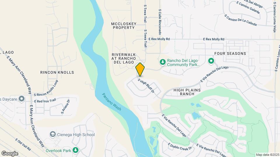10353 S High Bluff Dr Map and Location Details