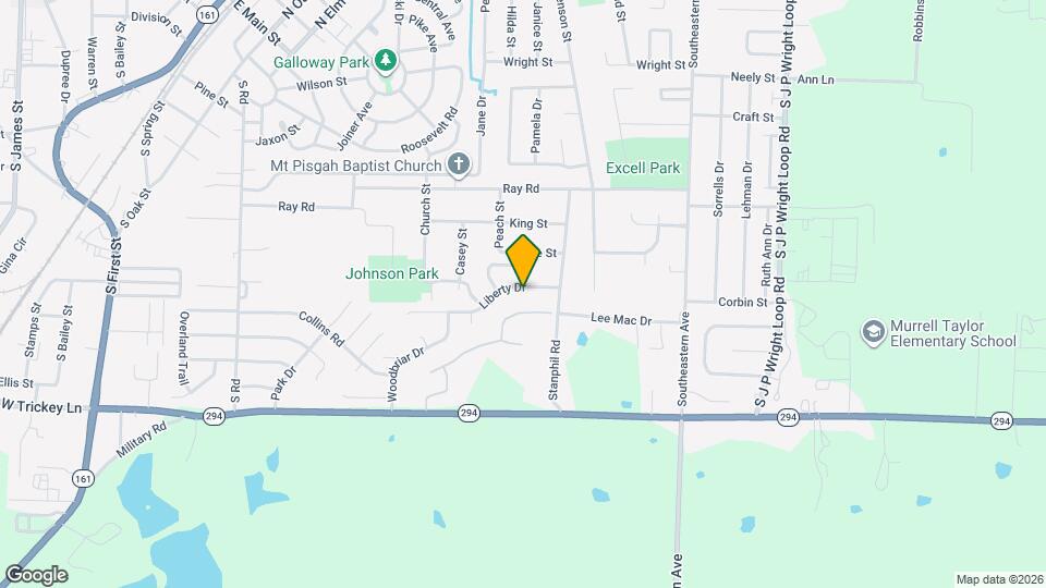 1301 Liberty Dr Map and Location Details