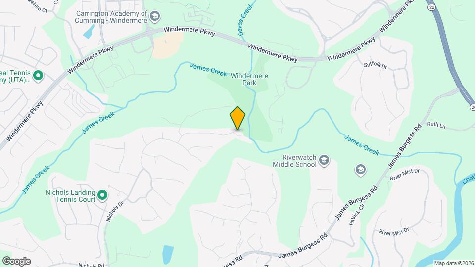 1450 Grey Rock Way Mapa y Detalles de la Ubicación