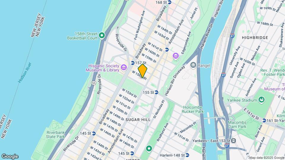 512 W 156th St Map and Location Details