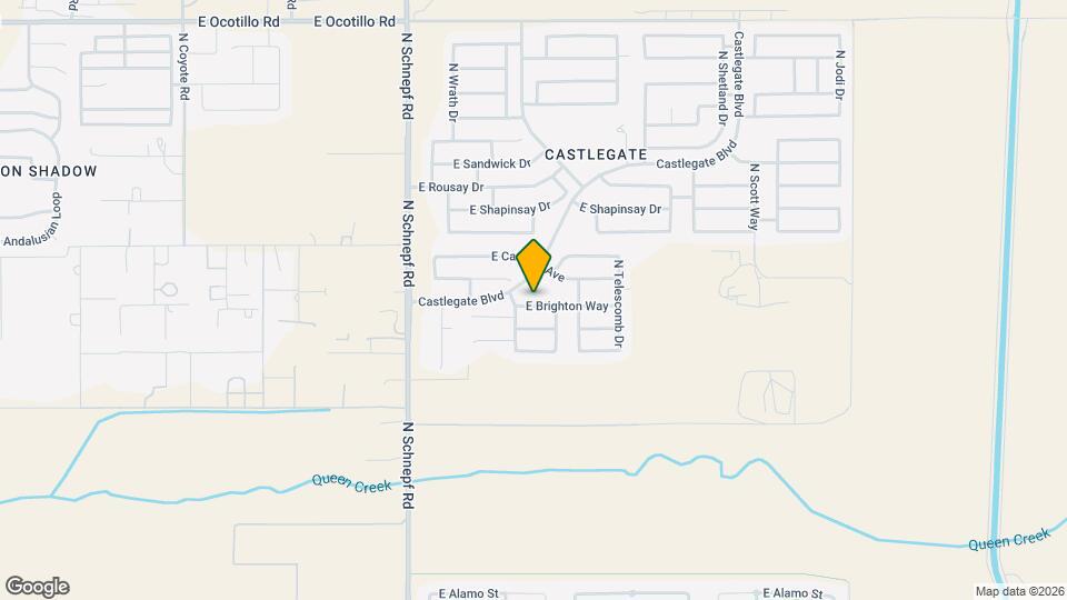 3886 E Brighton Way Map and Location Details