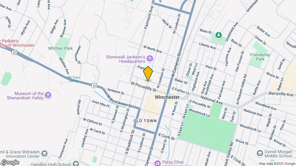 216 N Braddock St Map and Location Details