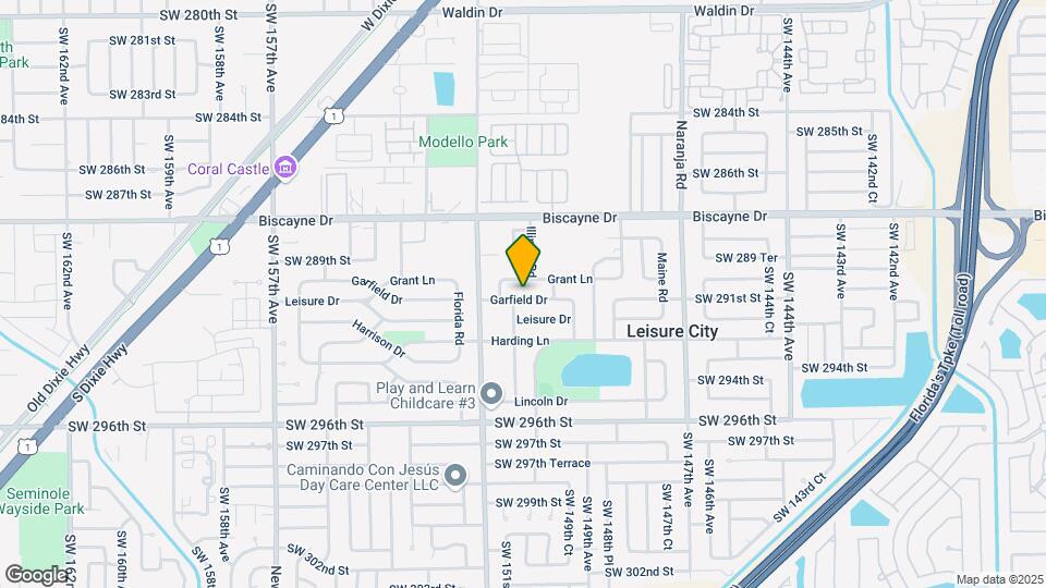 15015 Garfield Dr Map and Location Details