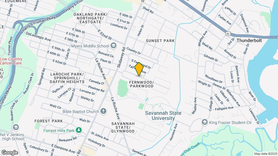 23 N Parkwood Dr Mapa y Detalles de la Ubicación