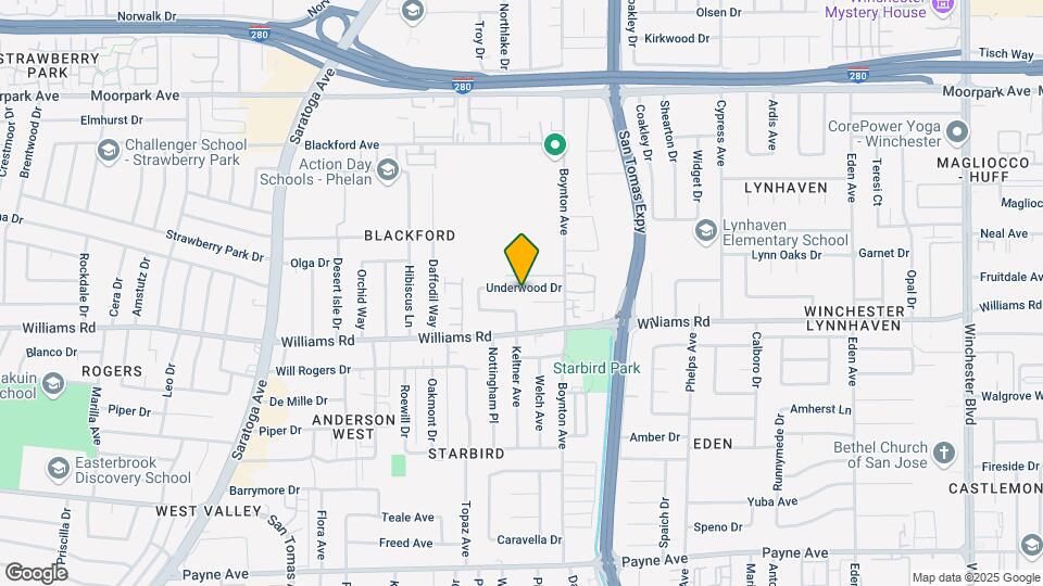 3766 Underwood Dr Map and Location Details