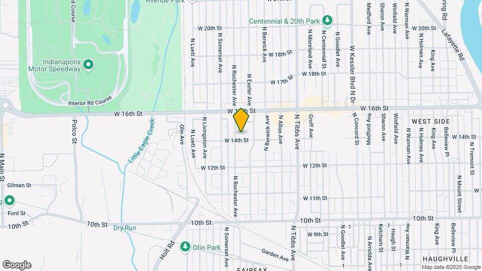 3544 W 14th St Map and Location Details