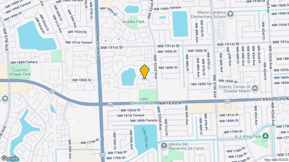 18605 NW 52nd Path Map and Location Details