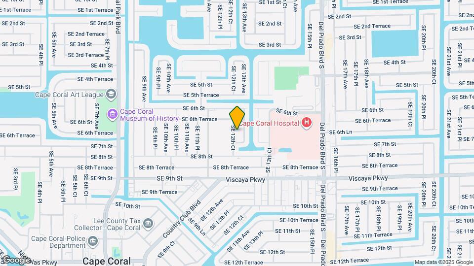 633 SE 12th Ct Map and Location Details