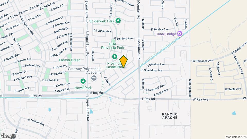 11051 E Serafina Ave Map and Location Details