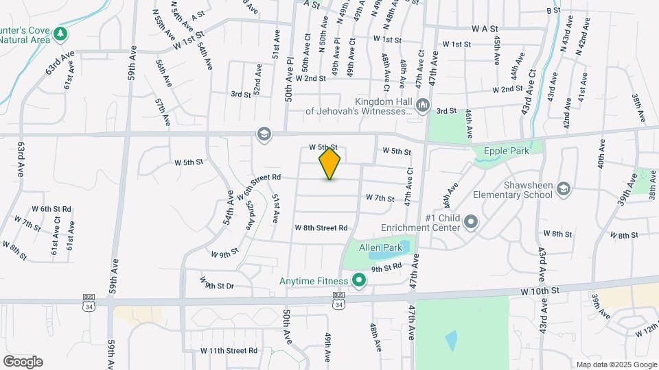 4952 W 6th Street Rd Map and Location Details