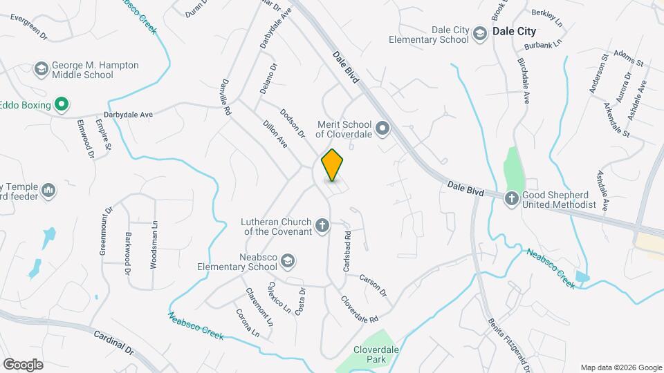 3705 Chippendale Cir Map and Location Details