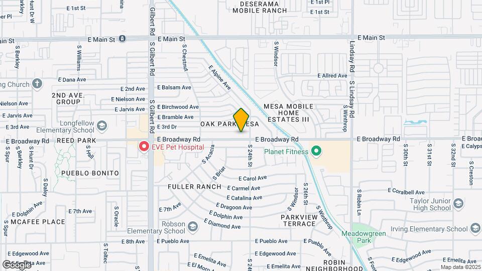 2340 E Broadway Rd Map and Location Details